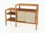 Regal Wellsford 37 Wildeiche massiv geölt - Abmessungen: 86 x 120 x 46 cm (H x B x T)