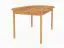 Esstisch ausziehbar Wellsford 55 Wildeiche massiv geölt - Abmessungen: 180-260 x 100 cm (B x T)