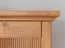 Drehtürenschrank / Kleiderschrank | aus massiv finnische Kiefer | Farbe: Eiche | langlebig | Maße: 212,5 x 188,5 x 63 cm | natürliche Maserung