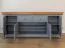 Kommode mit zwei Schubladen Gimone 04, finnische Kiefer, Soft-Close-Funktion, Grau, klassisch, drei Holzeinlegeböden, Maße: 85 x 200 x 41 cm, sechs Fächer