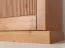 Drehtürenschrank / Kleiderschrank | aus massiv finnische Kiefer | Farbe: Eiche | langlebig | Maße: 212,5 x 188,5 x 63 cm | natürliche Maserung