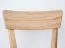Stuhl Mineure 01, aus natürlichen Eichenholz, Massivholz, geölte Oberfläche, ergonomisches Design, Maße: 85,5 x 46,5 x 80 cm, stabil und langlebig