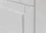 Kommode Bresle 04, Kiefer massiv, Farbe: Weiß / Natur - Abmessungen: 85 x 200 x 41 cm (H x B x T)