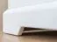 Kommode Bresle 04, Kiefer massiv, Farbe: Weiß / Natur - Abmessungen: 85 x 200 x 41 cm (H x B x T)