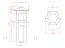 Grillhaus Eisenhut 13 - Abmessungen: 326 x 376 x 320 (B x T x H), Grundfläche: 9 m², Zeltdach