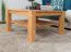 Wohnzimmertisch Buche Massivholz Farbe: Natur 45x80x80 cm