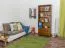 Regal - 80 cm breit, Kiefer Holz-Massiv, Farbe: Eiche
