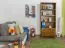 Regal - 80 cm breit, Kiefer Holz-Massiv, Farbe: Eiche