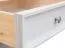 Kommode Gyronde 02, Kiefer massiv Vollholz, weiß lackiert - 85 x 130 x 45 cm (H x B x T)