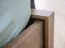 Doppelbett Amru 05 aus geöltem Massivholz, in Eiche rauchig, 91 x 169 x 210 cm, Liegefläche: 160 x 200 cm, für Schlafzimmer, hochwertig und stilvoll