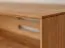 TV-Kommode Sienne 08 mit 60 x 185 x 43,5 cm, 4 Türen, 2 Holzeinlegeböden, Wildeiche massiv, geölt, gebürstet, push to open System, inkl. LED, 6 Fächer