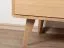 Kommode Eiche massiv natur Aurornis 37 - Abmessungen: 84 x 96 x 40 cm (H x B x T)