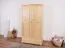 Kleiderschrank 2-türig, Farbe: Natur 195x102x59 cm