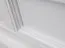 Nachtkommode Gyronde 13, Kiefer massiv Vollholz, weiß lackiert - 53 x 60 x 45 cm (H x B x T)