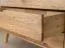 Kommode Minnu 02 aus Wildeiche massiv, geöltes Holz, 90x 110 x 40 cm, mit 4 geräumigen Schubladen, integriertes Soft Closing System, minimalistisch