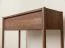 Konsolentisch | Sideboard | Farbe: Tabacco | Massivholz | Soft Close System | 1 Schublade | Eichenholz geölt | 1 Ablagefach | 83 x 33 x 80 cm | Seille 02 | gefräster Griff