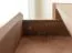 Konsolentisch | Sideboard | Farbe: Tabacco | Massivholz | Soft Close System | 1 Schublade | Eichenholz geölt | 1 Ablagefach | 83 x 33 x 80 cm | Seille 02 | gefräster Griff