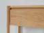 Konsolentisch | Sideboard | Massivholz | Soft Close System | 1 Schublade | Eichenholz geölt | 1 Ablagefach | Farbe: Eiche | 83 x 33 x 80 cm | Seille 02 | gefräster Griff