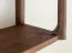 Garderobe | Farbe: Tabacco | Massivholz | Eichenholz geölt | 7 Haken | mit Ablage | 63 x 22 x 36 cm | Seille 20