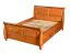 Doppelbett Jabron 08, Kiefer massiv Vollholz, Farbe: Kiefer - Liegefläche: 180 x 200 cm (B x L)