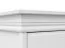 Kleiderschrank | 2 Drehtüren | 5 Fächer | 2 Schubladen | mit Kleiderstange | 132 cm breit | Massivholz | Farbe: Weiß Abbildung
