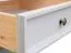156 cm breiter Kleiderschrank mit 3 Türen | Farbe: Eiche / Weiß Abbildung