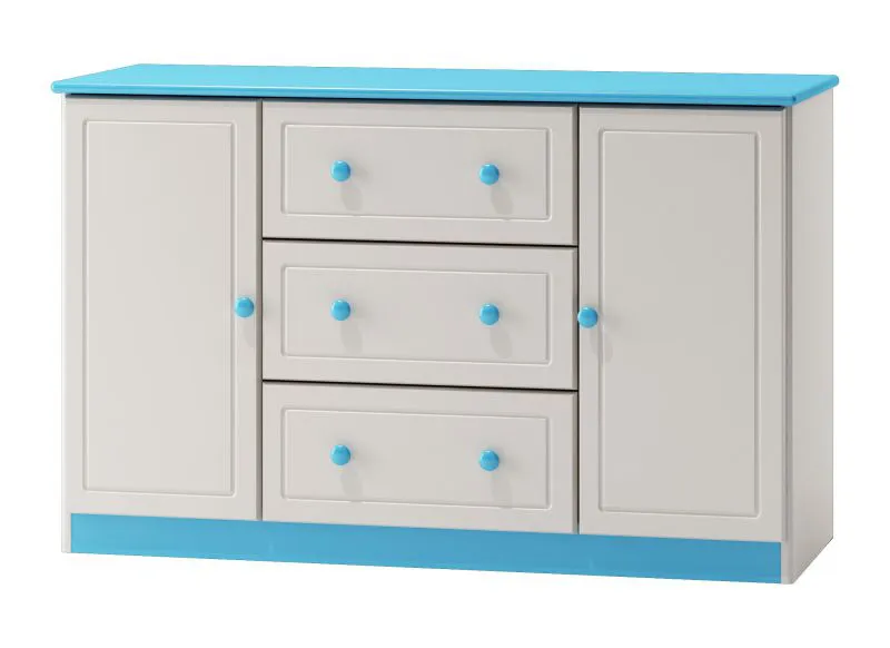 Sideboard, Kommode, Küchenschrank, 115 cm breit Abbildung