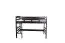 Hochbett 160 x 200 cm "Easy Premium Line" K23/n, Buche Massivholz Schokobraun lackiert, teilbar