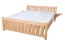 Bettgestell Buche 160 x 200 cm Natur