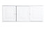 Hängeschrank Kiefer Vollholz massiv weiß lackiert 024- Abmessung 50 x 120 x 60 cm (H x B x T)