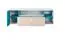 Jugendzimmer - TV-Unterschrank Aalst 24, Farbe: Eiche / Weiß / Blau - Abmessungen: 40 x 120 x 50 cm (H x B x T)