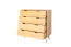 Kommode Kiefer massiv natur Aurornis 33 - Abmessungen: 104 x 96 x 40 cm (H x B x T)