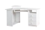 Schreibtisch Kiefer massiv Vollholz weiß lackiert Junco 186 - Abmessung 75 x 138 x 83 cm