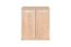 Kommode Tandil 01, Farbe: Eiche Sonoma - 70 x 60 x 31 cm (H x B x T)