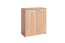 Kommode Tandil 01, Farbe: Eiche Sonoma - 70 x 60 x 31 cm (H x B x T)