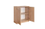 Kommode Tandil 01, Farbe: Eiche Sonoma - 70 x 60 x 31 cm (H x B x T)