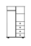 Schrank 90 cm breit 60 cm tief