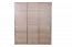 Drehtürenschrank / Kleiderschrank Selun 18, Farbe: Eiche Trüffel - 197 x 166 x 53 cm (H x B x T)