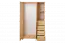 Dielenschrank Kiefer, Farbe: Natur 190x133x60 cm