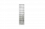 Drehtürenschrank / Kleiderschrank Camprodon 01, Farbe: Eiche Weiß - 209 x 50 x 37 cm (H x B x T)