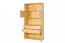 Regal Kiefer massiv Vollholz natur Junco 46A - Abmessung 195 x 100 x 42 cm (H x B x T)