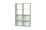 Jugendzimmer - Regal Skalle 03, Farbe: Pistaziengrün - Abmessungen: 142 x 94 x 35 cm (H x B x T)