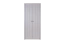 Drehtürenschrank / Kleiderschrank Segnas 09, Farbe: Grau - 198 x 90 x 53 cm (H x B x T)