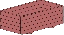 Blumenkasten Purpurea rechteckig klein inkl. Stoffeinsatz - Abmessung:  90 x 50 x 31 cm (B x T x H)